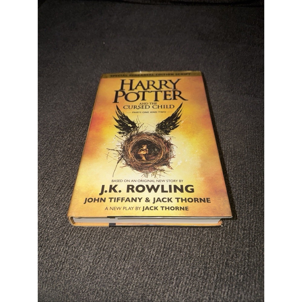 First Edition HARRY POTTER AND THE CURSED CHILD Hardcover New Box D